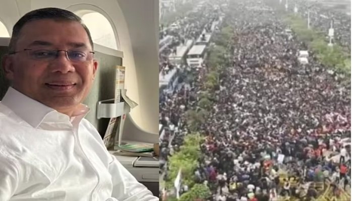 17 साल बाद बांग्लादेश लौटे खालिदा जिया के बेटे तारिक रहमान, ढाका एयरपोर्ट पर जुटे 1 लाख कार्यकर्ता