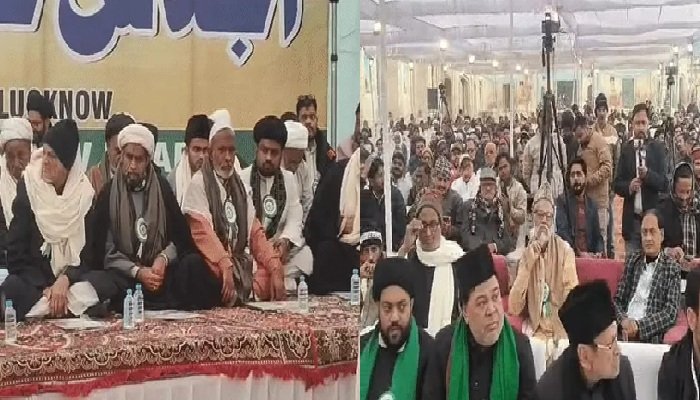 लखनऊ में शियाओं का महाअधिवेशन, मौलाना ने कहा- वंदेमातरम् के नाम पर डराया जा रहा