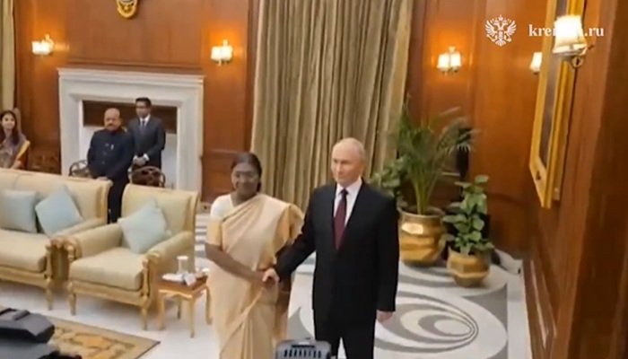 भारत-रूस के बीच 19 समझौते, रात्रिभोज में शामिल होने राष्ट्रपति भवन पहुंचे पुतिन