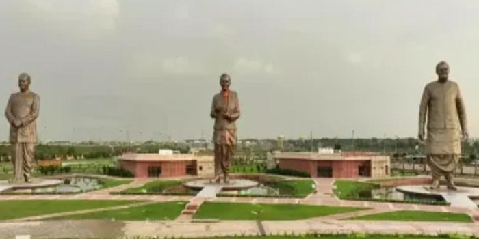 Lucknow में राष्ट्र प्रेरणा स्थल तैयार, इस दिन पीएम करेंगे लोकार्पण