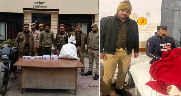 बरेली में गौ-तस्करों ने भागते समय की फायरिंग, जवाबी कार्रवाई में एक को लगी गोली