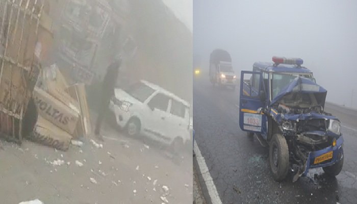 यूपी में कोहरे का कहर, सात हादसों में एक शख्‍स की हुई मौत; हवाई-रेलवे सफर भी प्रभावित 