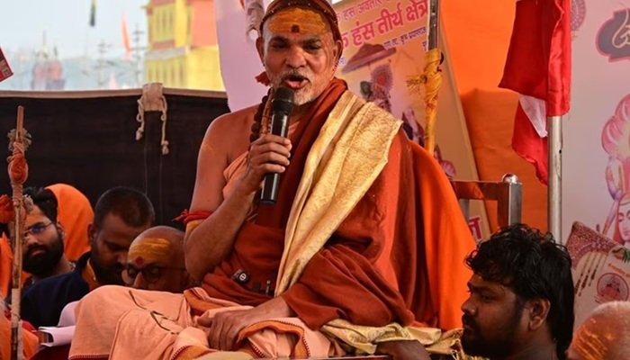 अविमुक्तेश्वरानंद के शिविर में घुसने का प्रयास, शिष्‍यों के धक्का-मुक्की; शंकराचार्य ने रद्द की गो-प्रतिष्ठा प्रेरणा यात्रा