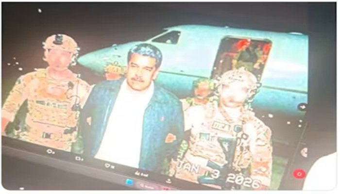 Venezuela News: वेनेजुएला के राष्ट्रपति मादुरो को अमेरिका ने पकड़ा, सामने आई तस्वीर!