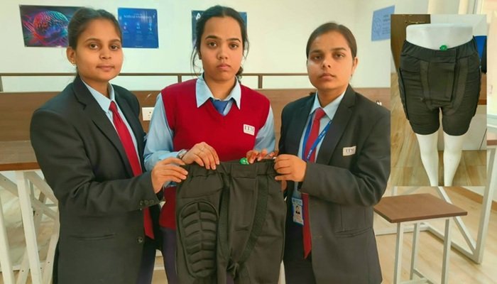 ITM गीडा की छात्राओं का कमाल, गुमशुदा बच्‍चों को ढूंढने में मदद करेगा नया इनोवेशन