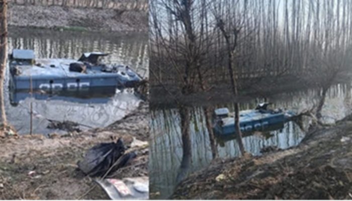 Jammu-Kashmir: नहर में बंकर वाहन गिरा, सीआरपीएफ के सात जवान घायल