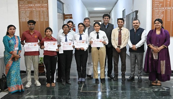 SRMS सीईटी एंड आर में ट्रस्ट स्तरीय कला प्रतियोगिता का आयोजन, इन स्‍टूडेंट्स ने जीता पुरस्‍कार  