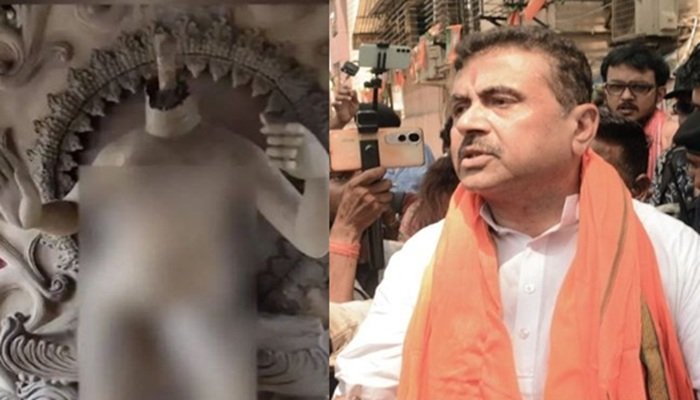 प. बंगाल में श्रीराम प्रतिमा तोड़ने पर विवाद, BJP बोली- यहां की हालत बांग्लादेश जैसी