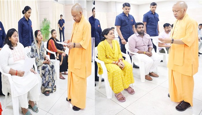 जनता दर्शन में पहुंची बरेली की महिला फरियादी, सीएम योगी ने डीएम को दिया समस्‍या सुलझाने का निर्देश