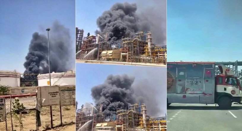 राजस्थान की पचपदरा रिफाइनरी में लगी आग, कल पीएम मोदी करने वाले हैं उद्घाटन