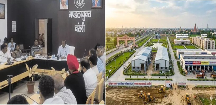 बरेली के परसाखेड़ा में बनेगा मॉडर्न डाटा सेंटर, कमिश्नर ने दिए समय से काम पूरा करने के निर्देश
