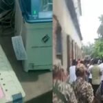 बंगाल में 3 बजे तक 79% वोटिंग, भाजपा बोली- EVM में BJP बटन पर टेप लगाया; EC ने कही ये बात