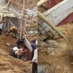 लखनऊ में गिरी निर्माणाधीन बिल्डिंग, मिट्टी में दबने से मजदूर की मौत