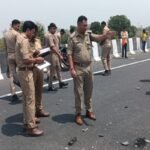 शाहजहांपुर में भीषण सड़क हादसा, दंपति और दो बच्चों ने तोड़ा दम