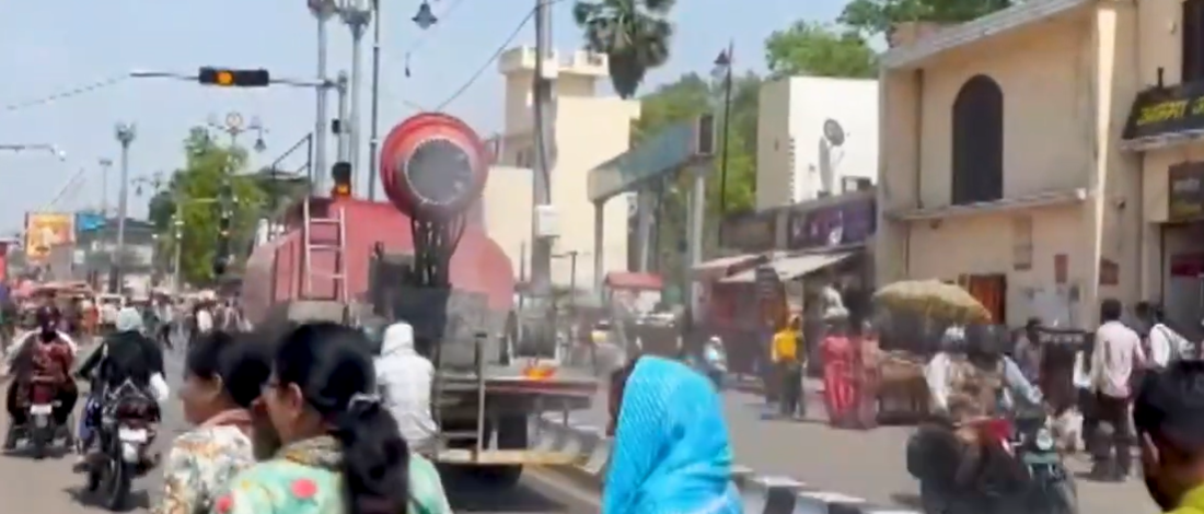 Ayodhya: श्रीरामनगरी आने वाले श्रद्धालुओं के लिए किया जा रहा सरयू जल का स्प्रे, जानिए उद्देश्य