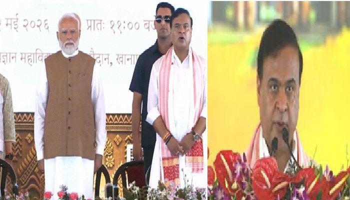 हिमंता ने दूसरी बार ली असम के CM पद की शपथ, दो BJP और 2 सहयोगी दलों से बने मंत्री
