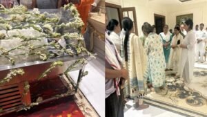 घर पर दर्शन के लिए रखा गया प्रतीक यादव का शव, अजय राय बोले- हाई लेवल जांच होनी चाहिए
