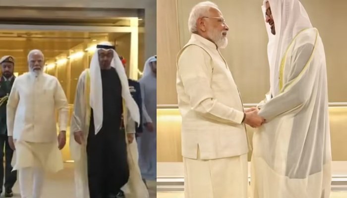भारत-UAE के बीच LPG सप्लाई को लेकर समझौता, राष्ट्रपति अल नाहयान के साथ हुई बैठक