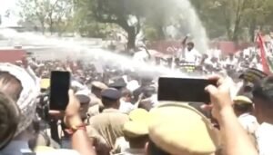 NEET पेपर लीक मामले में कांग्रेस का जयपुर में हल्लाबोल, पुलिस और प्रदर्शनकारियों में झड़प 