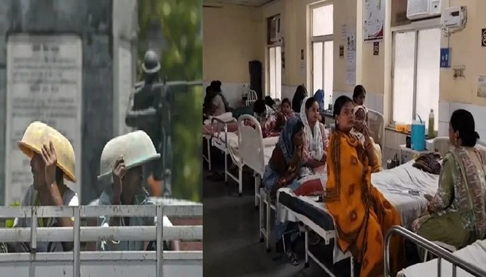 यूपी में गर्मी से लोगों का हाल बेहाल, अस्पतालों में बने कोल्ड रूम बने; रातें भी होंगी गर्म