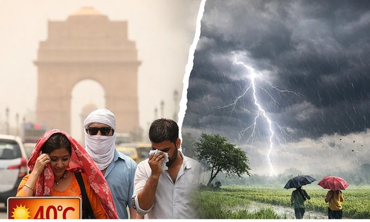 तेज धूप और हीटवेव से तप रहा देश का आधे से ज्‍यादा हिस्‍सा, राजस्थान-UP समेत सात राज्यों में आंधी-बारिश