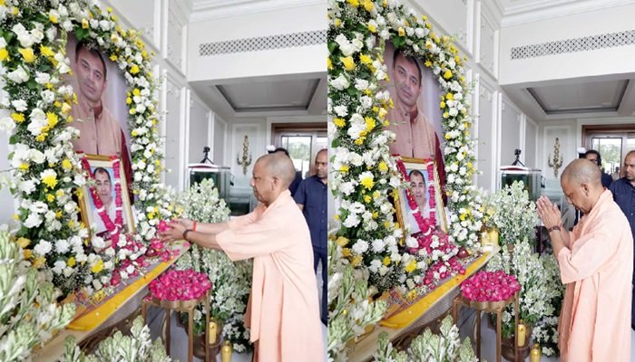 प्रतीक यादव की 13वीं में पहुंचे सीएम योगी, श्रद्धांजलि देकर अपर्णा यादव को बंधाया ढांढस