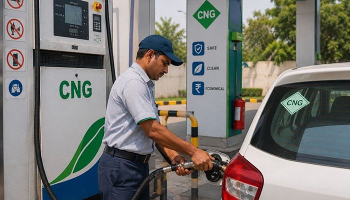पेट्रोल-डीजल के बाद अब CNG ₹2 तक महंगी, इस महीने चौथी बार बढ़े दाम