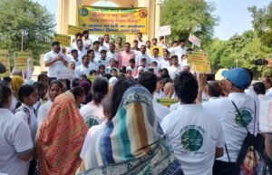 विश्व तंबाकू निषेध दिवस पर मद्य निषेध विभाग ने निकाली जन जागरूकता रैली