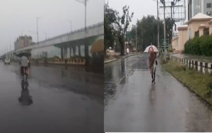 यूपी के 10 शहरों में बारिश, 44 में अलर्ट जारी; कल भी बिगड़ा रहेगा मौसम