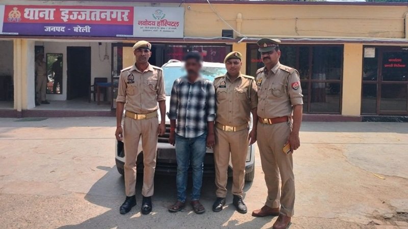 बरेली में युवक का अपहरण कर फिरौती मांगने वाला गिरफ्तार, तीन आरोपी फरार