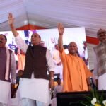 Lucknow: रक्षा मंत्री व मुख्यमंत्री ने नौसेना शौर्य वाटिका का किया लोकार्पण