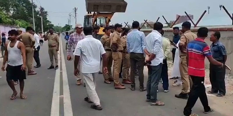 मुख्तार की जमीन पर LDA ने बनाया योगी का ड्रीम प्रोजेक्ट, सिंचाई विभाग ध्वस्त करने पहुंचा
