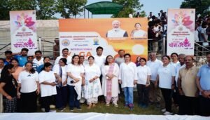 गोरखपुर विश्वविद्यालय में योग दिवस समारोह, कुलपति ने दिया योग को जीवनशैली बनाने का संदेश
