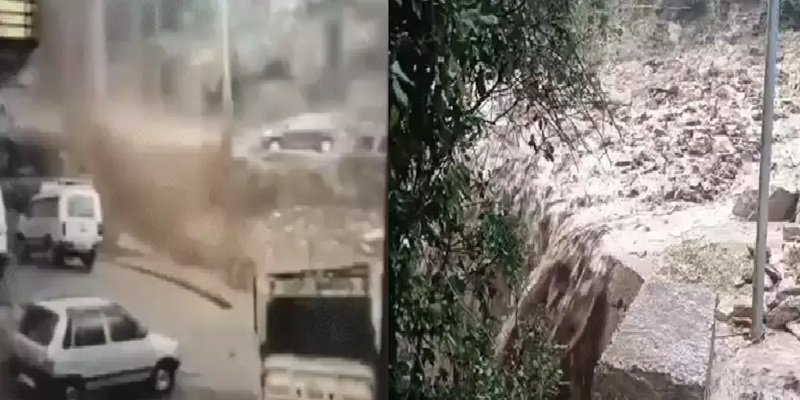 जम्मू-कश्‍मीर के किश्तवाड़ में दो जगह फटा बादल, लैंडस्लाइड से सड़कें हुईं बंद