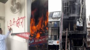 लखनऊ अग्निकांड: हादसे वाली बिल्डिंग पर सात जुलाई को चलेगा बुलडोजर, एलन-ग्रेविटी जैसी 12 बड़ी कोचिंग सील