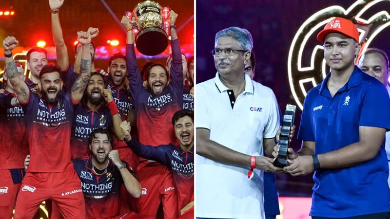 IPL 2026 की चैंपियन बेंगलुरु को मिले ₹20 करोड़, वैभव सूर्यवंशी के नाम 5 अवॉर्ड