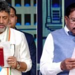 डीके शिवकुमार बने कर्नाटक सीएम, जी परमेश्वर ने ली उप मुख्यमंत्री पद की शपथ