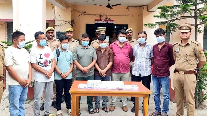 कुशीनगर में नेपाली युवाओं से ठगी, 10 गिरफ्तार; गिरोह में नौ नेपाली और एक भारतीय