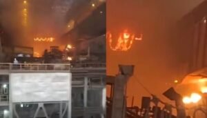 विशाखापट्टनम स्टील प्लांट में हादसा, पिघला गर्म लोहा ऊपर गिरने से आठ मजदूरों की मौत