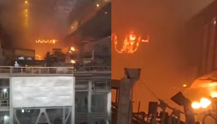 विशाखापट्टनम स्टील प्लांट में हादसा, पिघला गर्म लोहा ऊपर गिरने से आठ मजदूरों की मौत