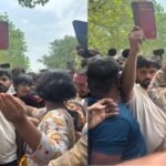 लखनऊ में कॉकरोच पार्टी चीफ दीपके बोले- आंदोलन करना सबसे बड़ी देशभक्ति, पेपर लीक के जिम्मेदार दें इस्तीफा