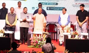 Lucknow में क्षेत्रीय मौसम विज्ञान केंद्र का शुभारंभ, सीएम योगी व केंद्रीय राज्यमंत्री जितेंद्र सिंह रहे मौजूद