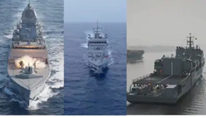 Indian Navy: भारत की बढ़ेगी समुद्री ताकत, नौसेना को मिलेंगे तीन स्वदेशी युद्धपोत