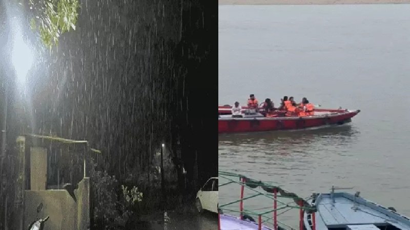 यूपी में नदियां उफनाईं, बलिया में 150 परिवारों ने छोड़ा घर; 25 शहरों में अलर्ट