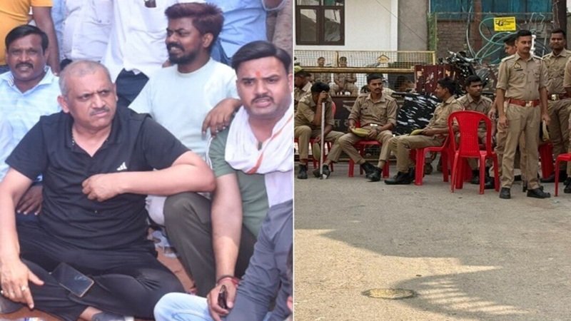 घर से भागे सपा विधायक को पुलिस ने दौड़ाकर पकड़ा, कानपुर में थे नजरबंद