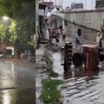 बनारस में सुबह से तेज बारिश, बरेली में सड़कें डूबीं; कल से और जोर पकड़ेगा मानसून