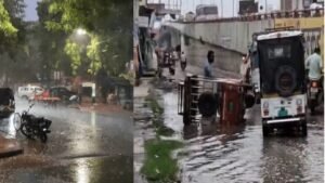 बनारस में सुबह से तेज बारिश, बरेली में सड़कें डूबीं; कल से और जोर पकड़ेगा मानसून