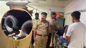 कानपुर में ट्रक ने दो ट्रैफिक सिपाहियों को कुचला, एक की मौके पर मौत; हादसे में ट्रक चालक की भी गई जान