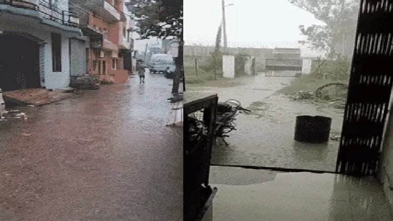 यूपी के 49 जिलों में बारिश का अलर्ट, 13 शहरों में 12वीं तक के स्कूल बंद