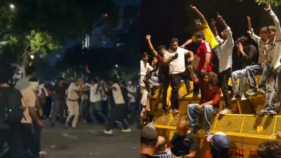 NEET Protest: दिल्ली पुलिस का दावा- बाहरी असामाजिक तत्वों ने किया प्रोटेस्ट को हाईजैक